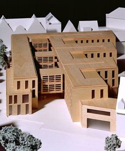 Architekturmodell Entwurf Sparkasse Emsland, 1. Preis