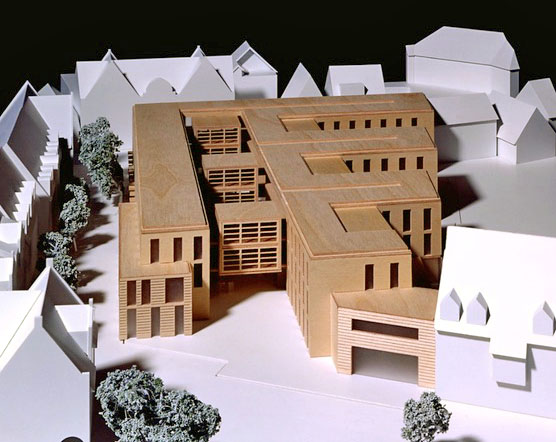 Architekturmodell Entwurf Sparkasse Emsland, 1. Preis